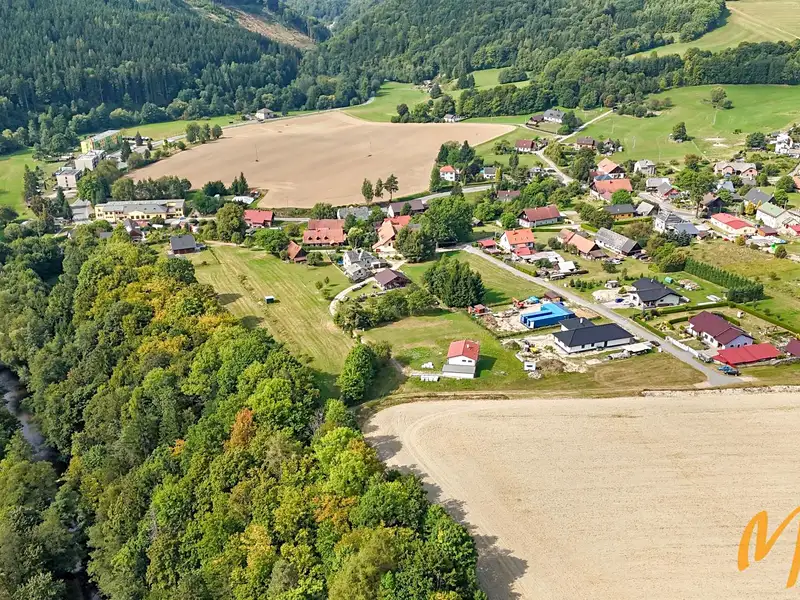 Prodej stavebního pozemku 3451 m², Záchlumí – náhled fotky 3