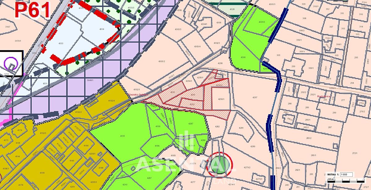 Prodej stavebního pozemku 3381 m² – fotografie 3