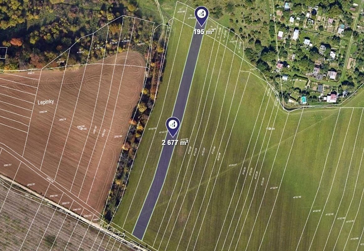 Prodej pole 2872 m²