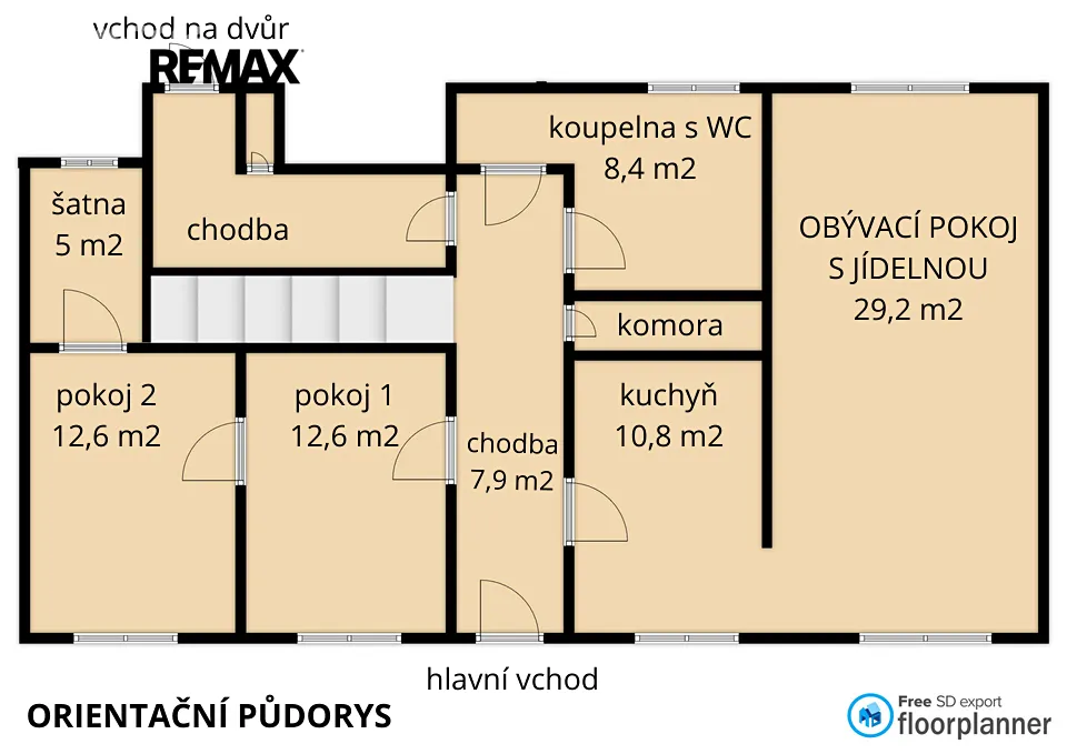 Prodej rodinného domu 184 m², pozemek 343 m² – pohled 2