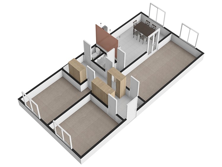 Pronájem bytu 3+1, 69 m² (18 z 18)