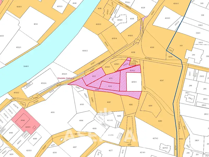 Prodej stavebního pozemku 3381 m², Ostrava – náhled fotky 2