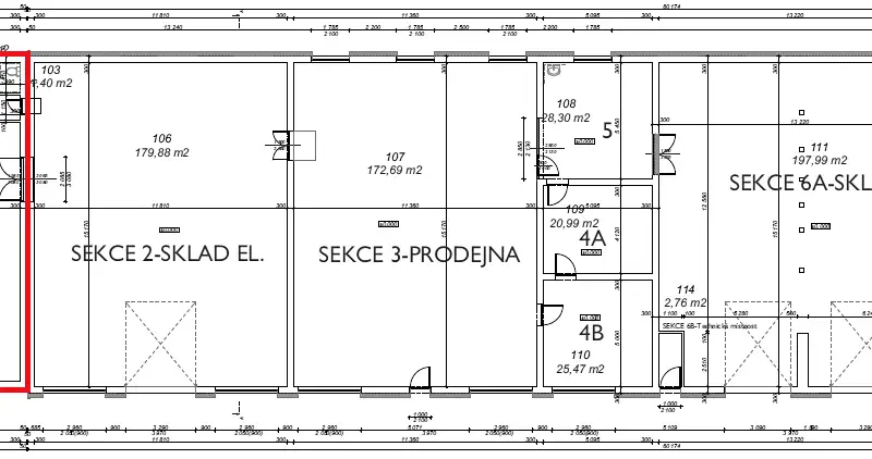 Pronájem skladového prostoru 298 m², Ostrava – náhled fotky 3