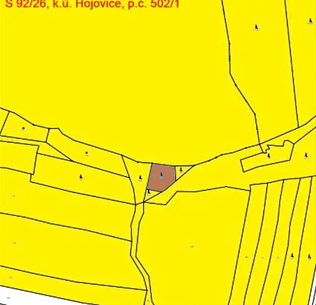 Prodej lesa 985 m², Hojovice – náhled fotky 2
