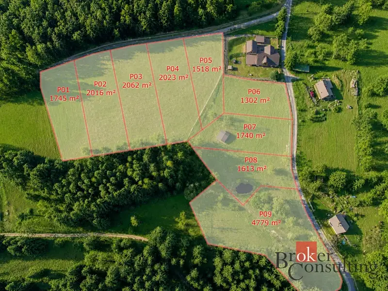 Prodej stavebního pozemku 1740 m², Nejdek – náhled fotky 2