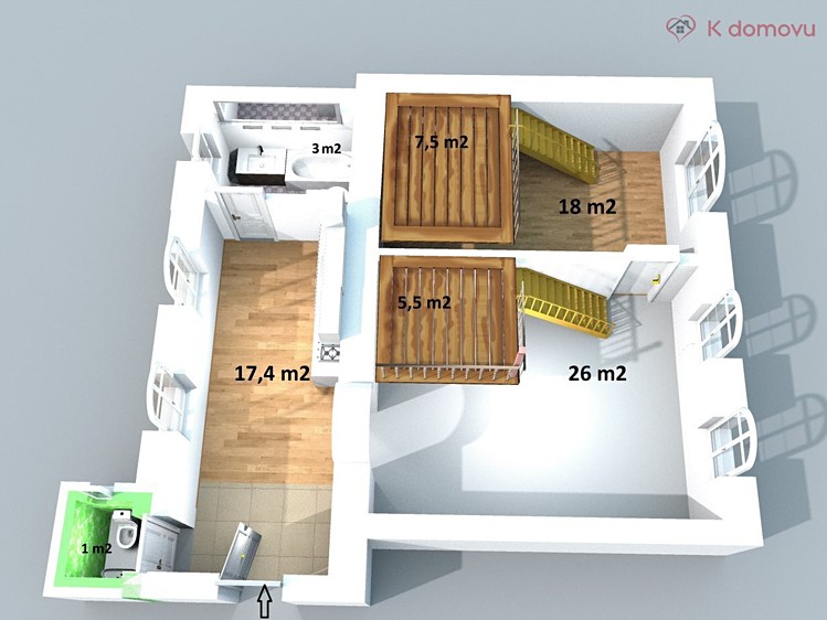 Prodej bytu 2+1, 66 m² (24 z 26)