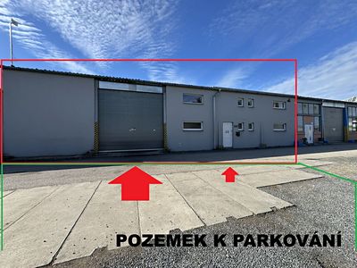 Pronájem výrobní haly, prostoru 700 m²