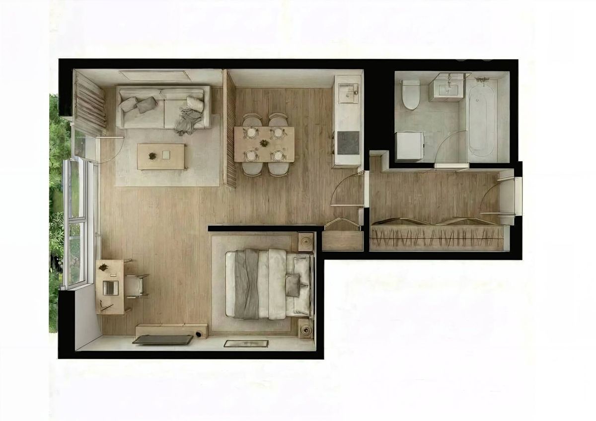 Prodej bytu 1+kk 34 m²