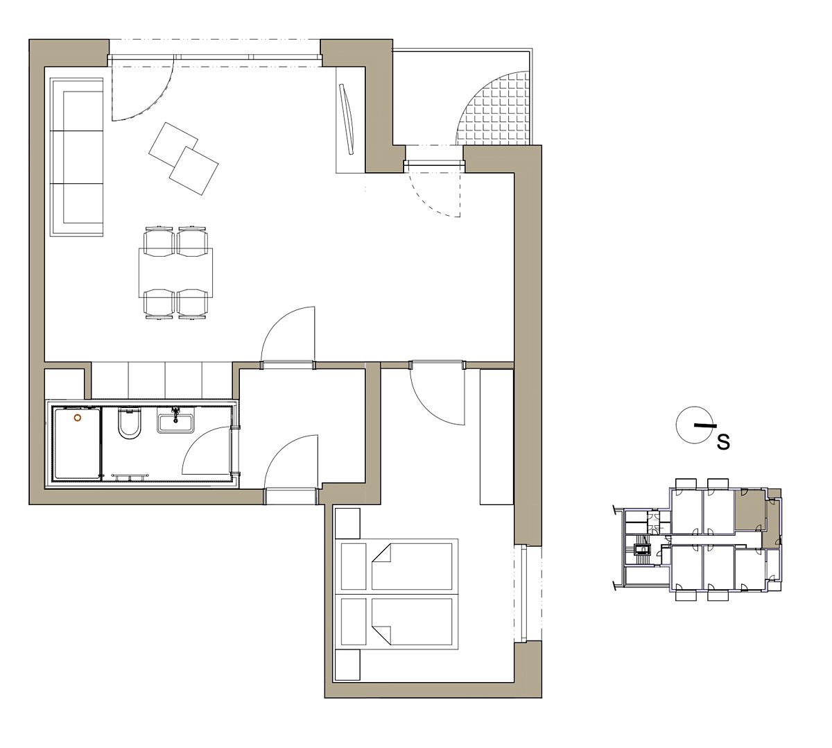 Prodej bytu 2+kk 58 m² – fotografie 4