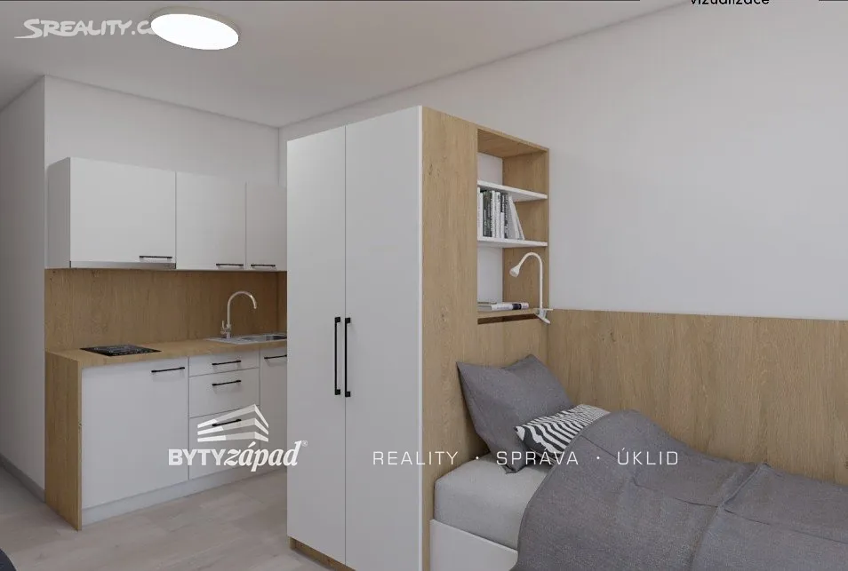 Pronájem bytu 1+kk 21 m², Plzeň