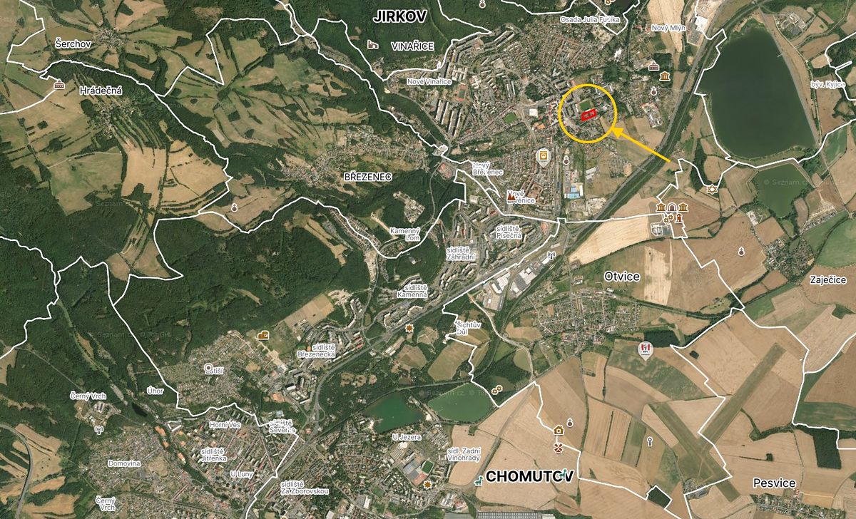 Prodej komerčního pozemku 7310 m² – fotografie 3