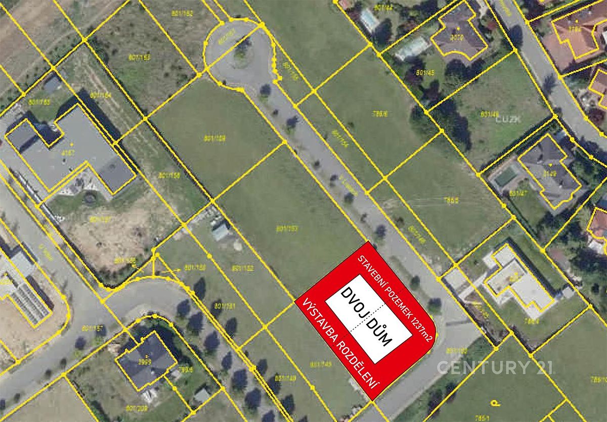Prodej stavebního pozemku 1237 m² – fotografie 5