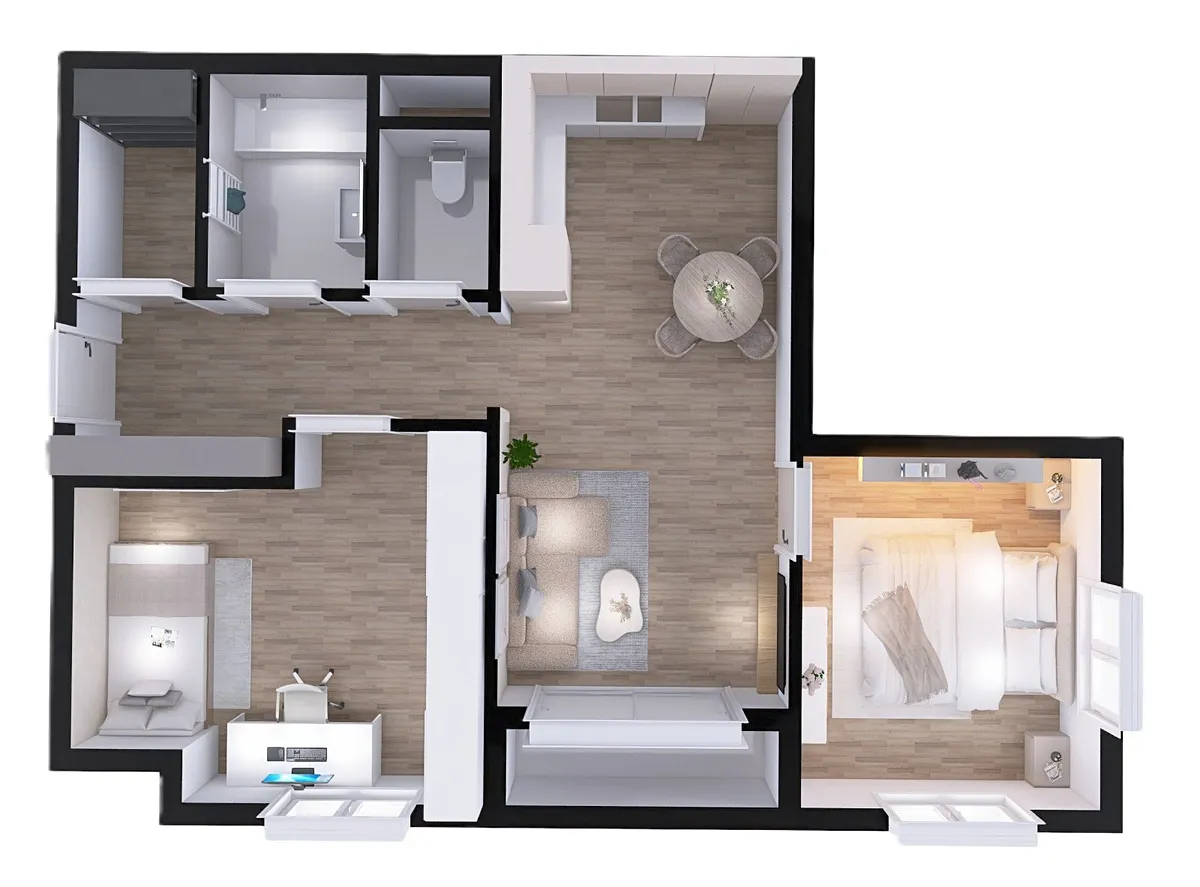 Prodej bytu 3+kk 62 m² - Widok 4