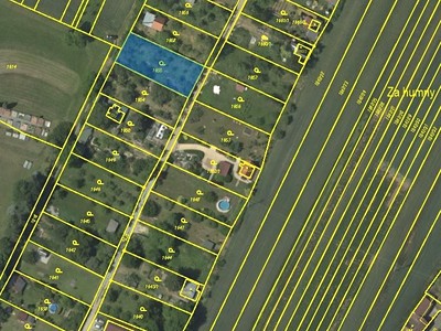Prodej  zahrady 547 m²