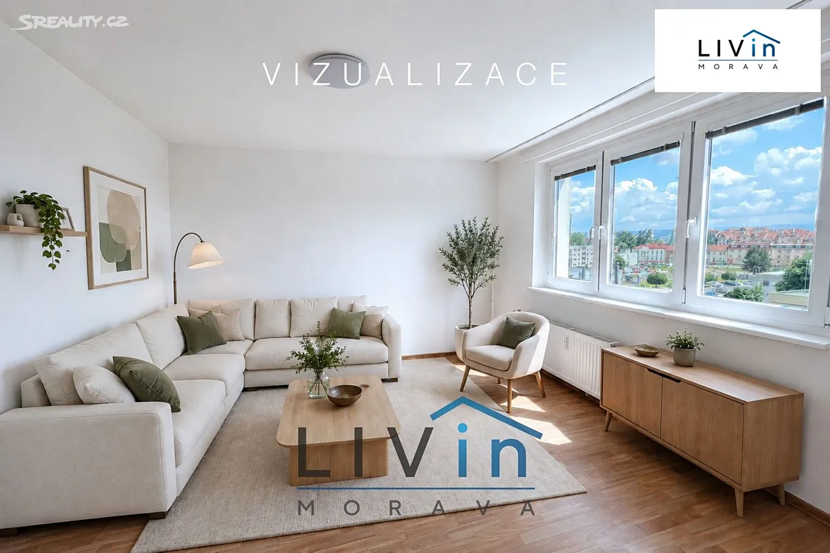 Prodej bytu 2+1 44 m² – pohled 2