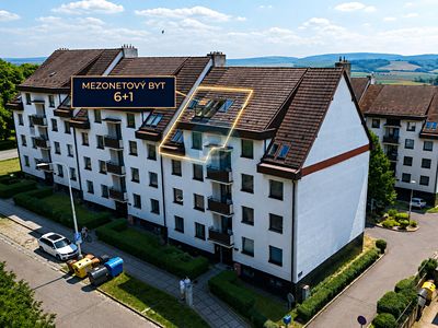Prodej bytu 6 pokojů a více 124 m²