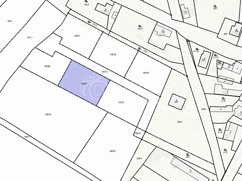 Prodej stavebního pozemku 1121 m², Dobrovice – náhled fotky 1