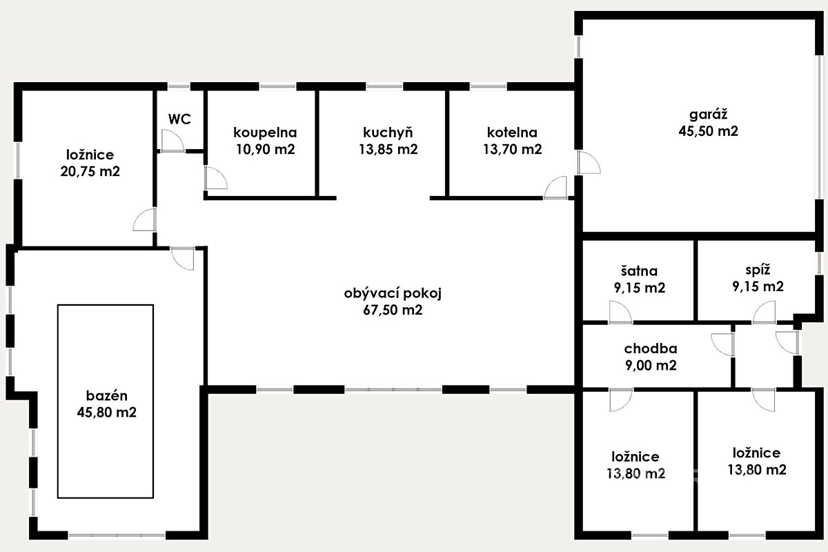 Prodej rodinného domu 273 m², pozemek 3348 m² – fotografie 5