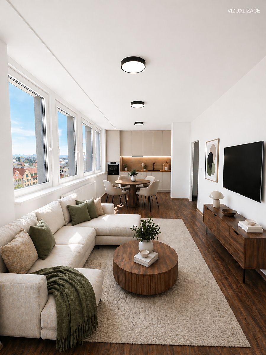 Pronájem bytu 2+kk 63 m² – fotografie 4