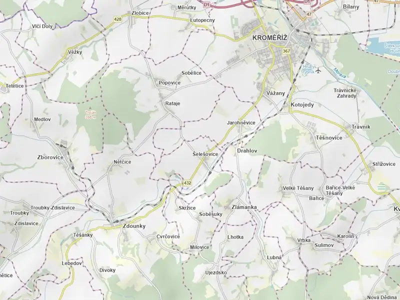 Prodej pole 2910 m², Šelešovice – náhled fotky 3