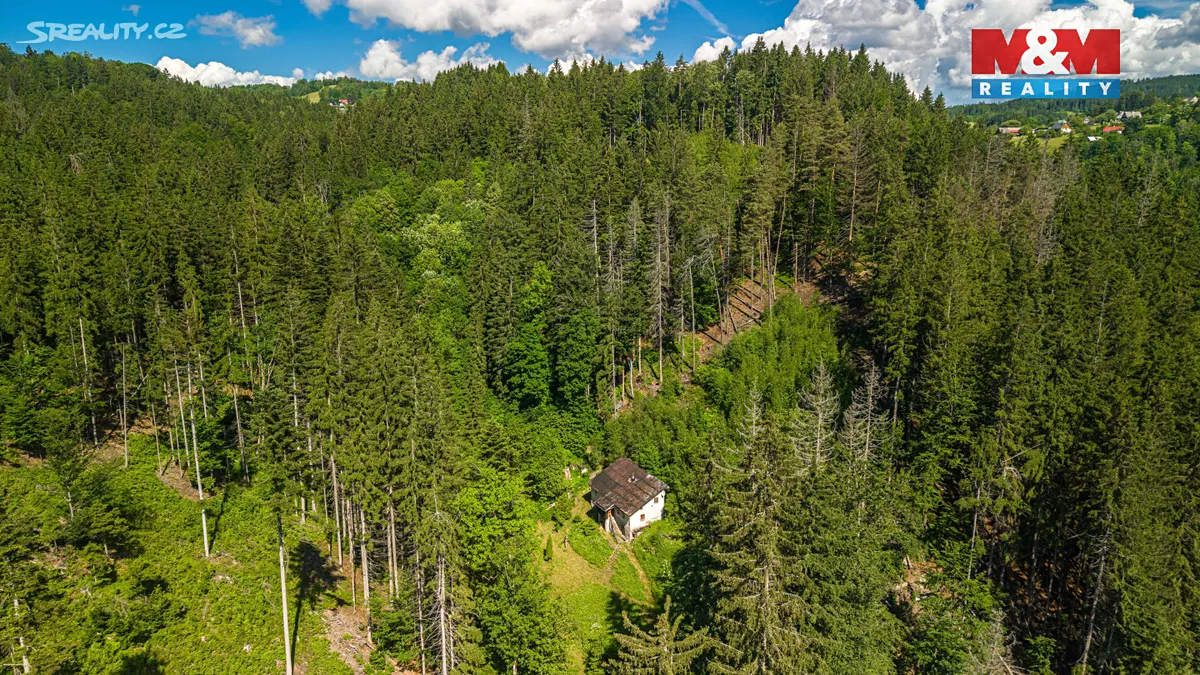 Prodej chalupy 80 m², pozemek 18052 m² – pohled 2