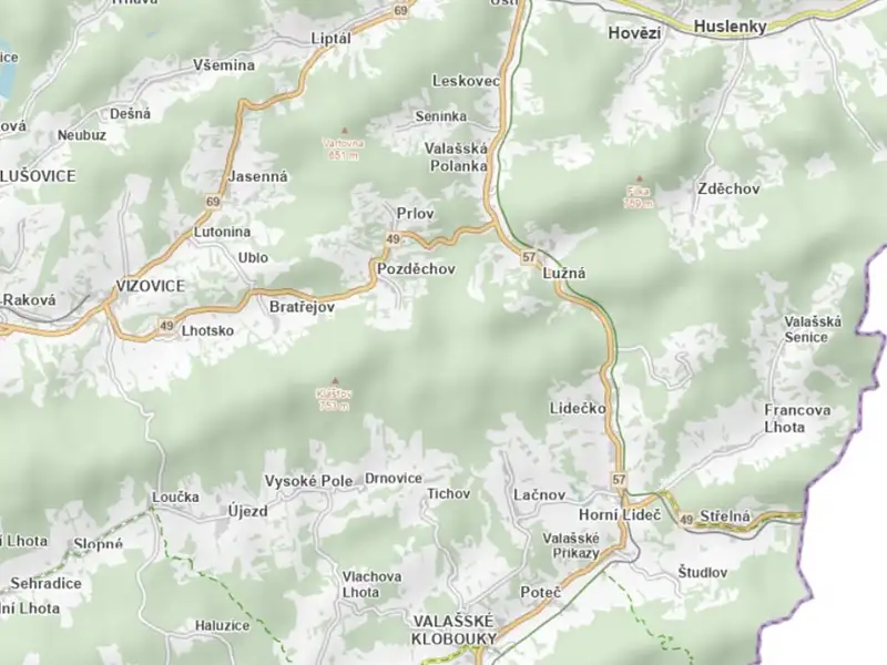 Prodej stavebního pozemku 2066 m², Prlov – náhled fotky 3