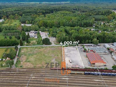 Prodej komerčního pozemku 4000 m²