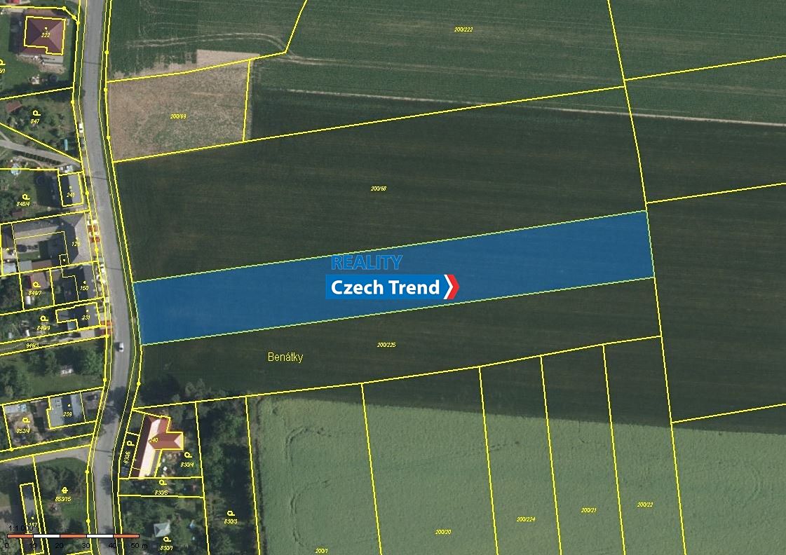 Prodej stavebního pozemku 4766 m²