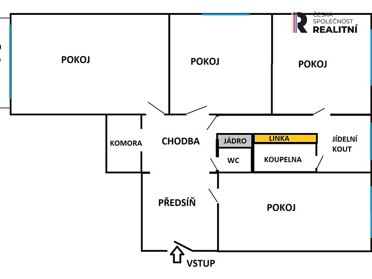 Prodej bytu 4+1, 80 m² (3 z 20)