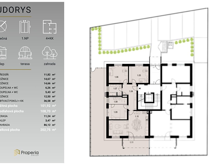 Prodej bytu 4+kk, 102 m² (15 z 27)