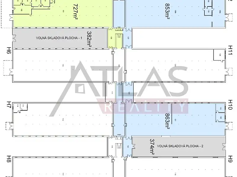 Pronájem skladového prostoru 378 m², Praha – náhled fotky 2