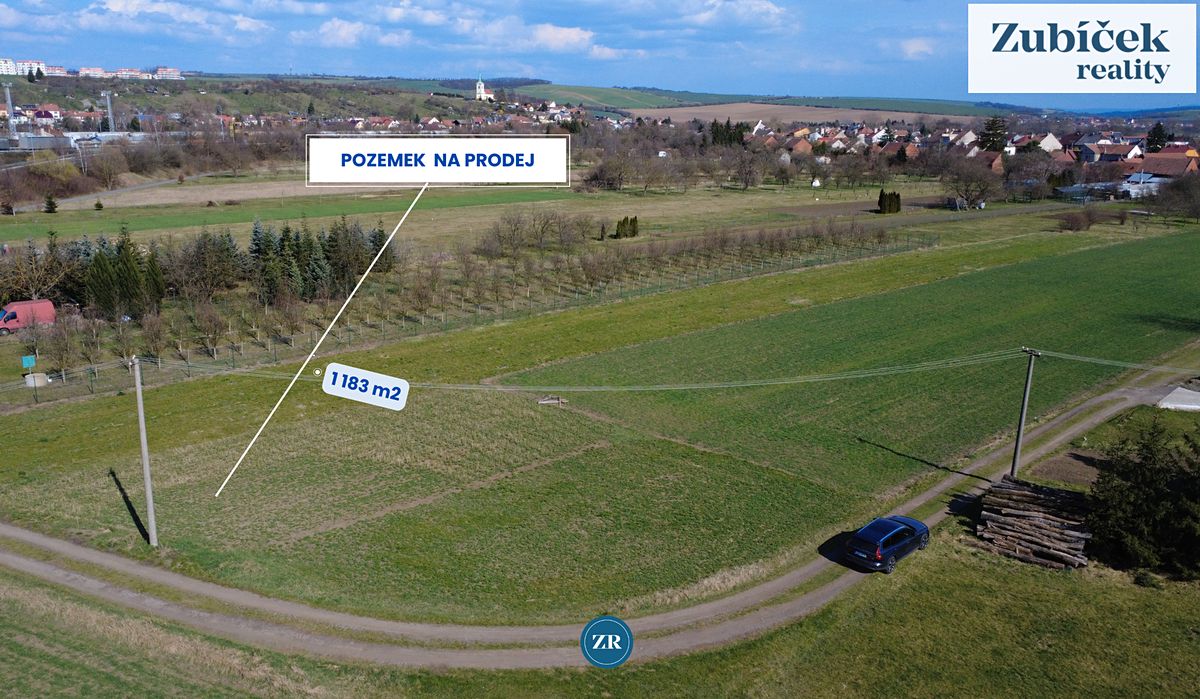 Prodej stavebního pozemku 1183 m² – fotografie 3