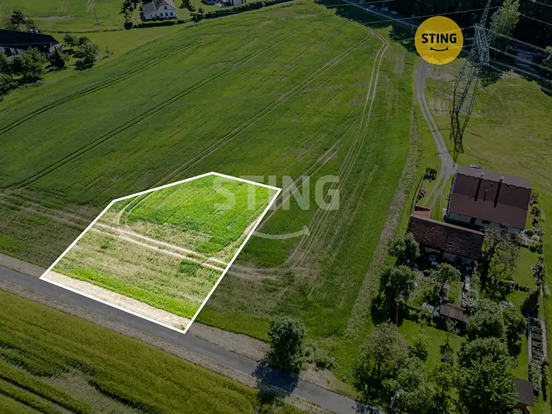 Prodej stavebního pozemku 1002 m², Pazderna – náhled fotky 1