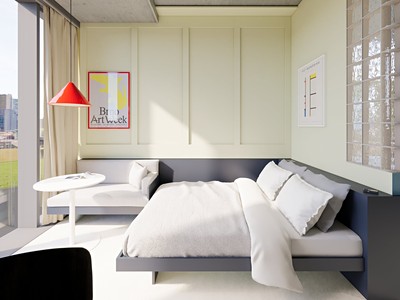 Pronájem bytu 1+kk 22 m²