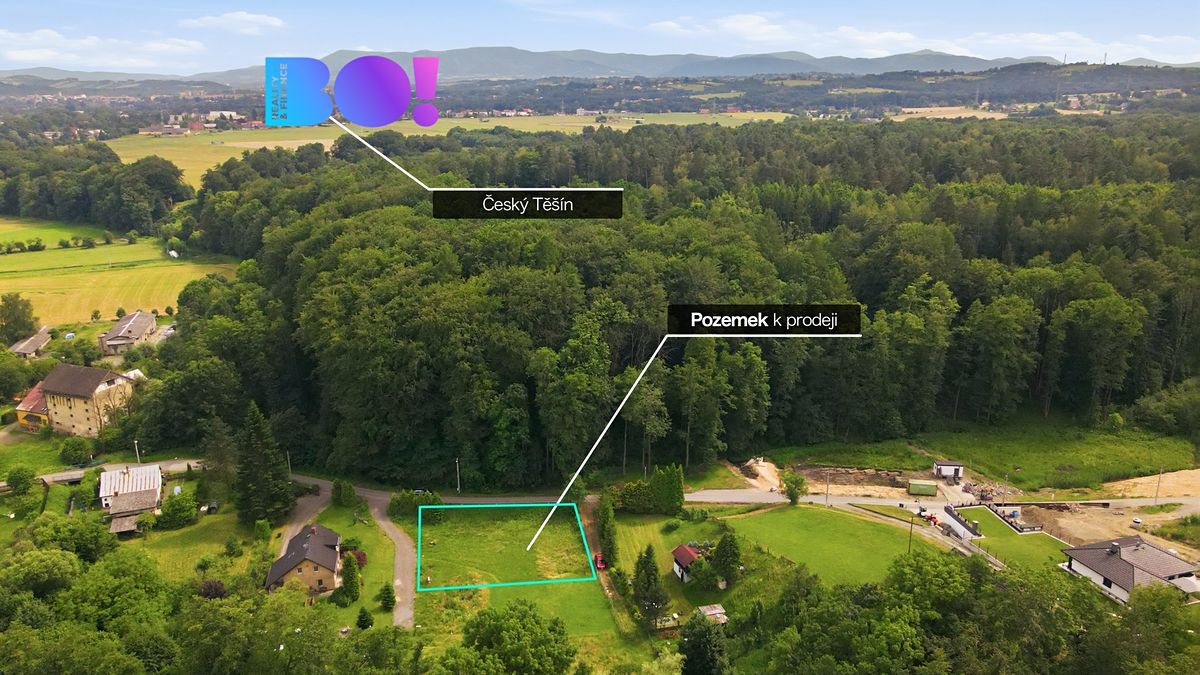 Prodej stavebního pozemku 852 m² – fotografie 2