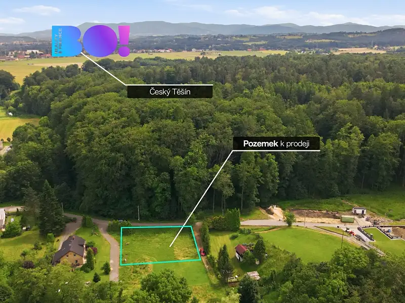 Prodej stavebního pozemku 852 m², Chotěbuz – náhled fotky 2