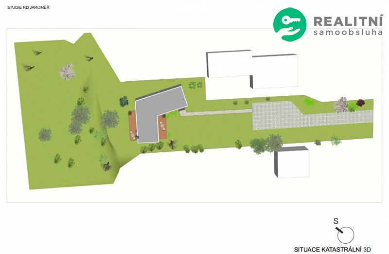Prodej stavebního pozemku 866 m² – fotografie 2