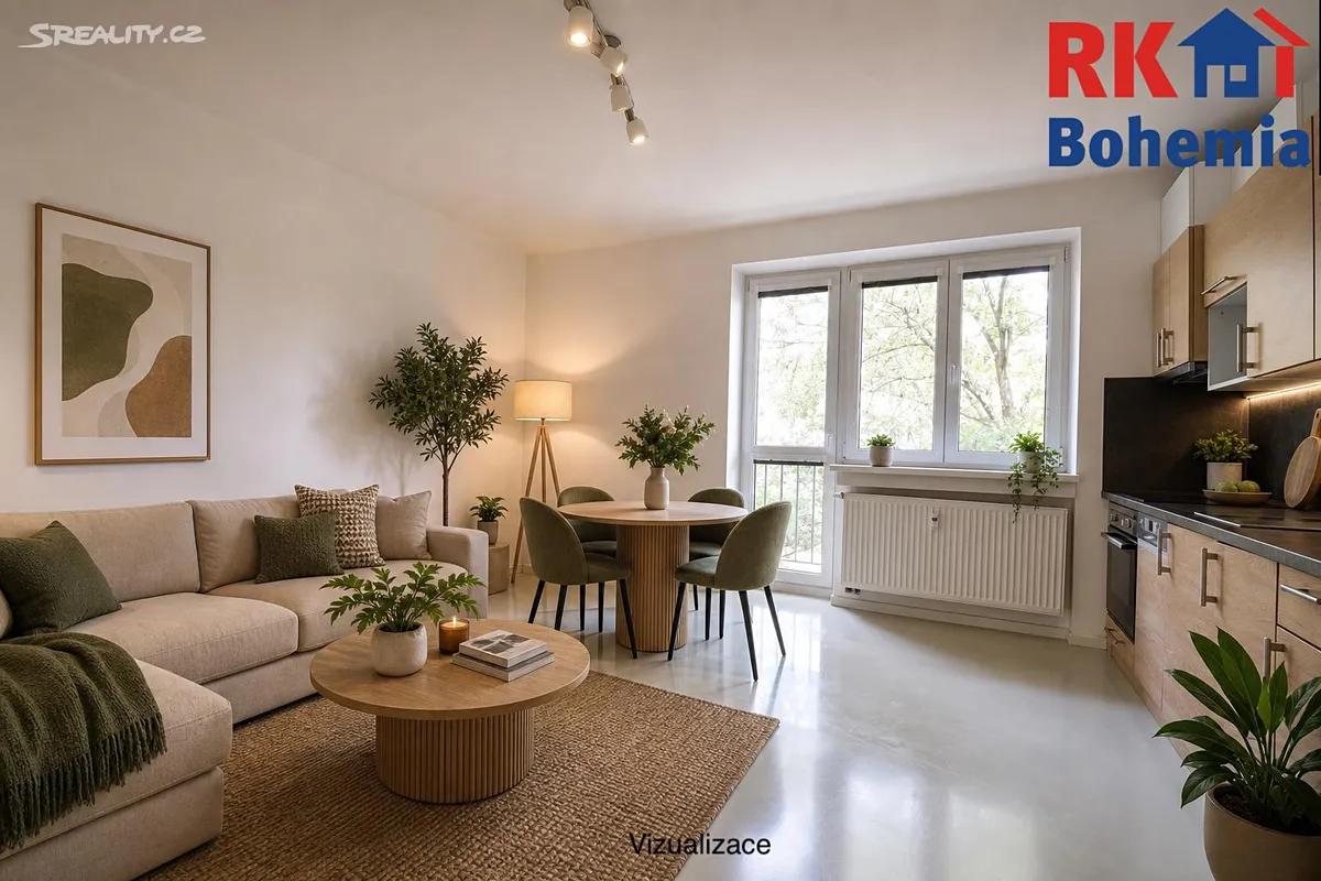Pronájem bytu 1+kk 28 m², Praha