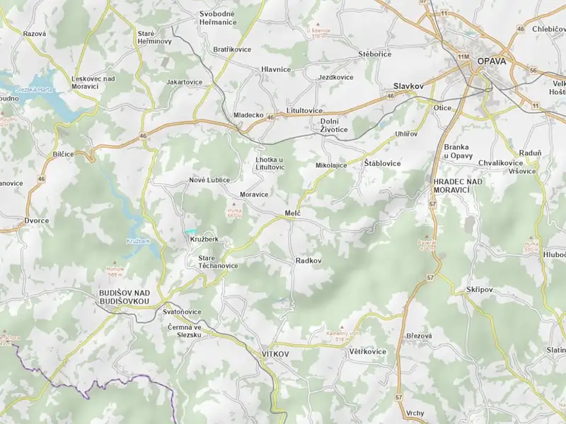 Prodej louky 35244 m², Kružberk – náhled fotky 3