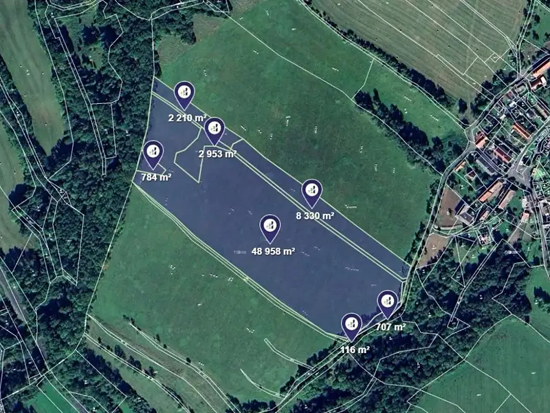 Prodej pole 64058 m², Lovečkovice – náhled fotky 1