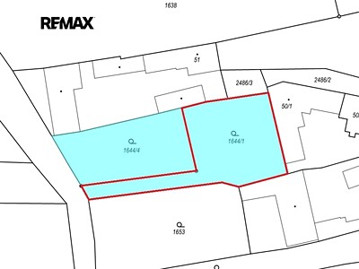 Prodej  stavebního pozemku 1 087 m²