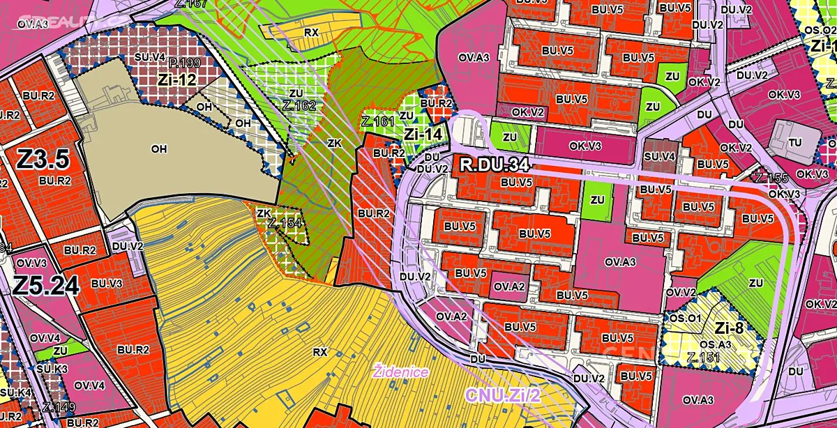 Prodej stavebního pozemku 2004 m² – pohled 4