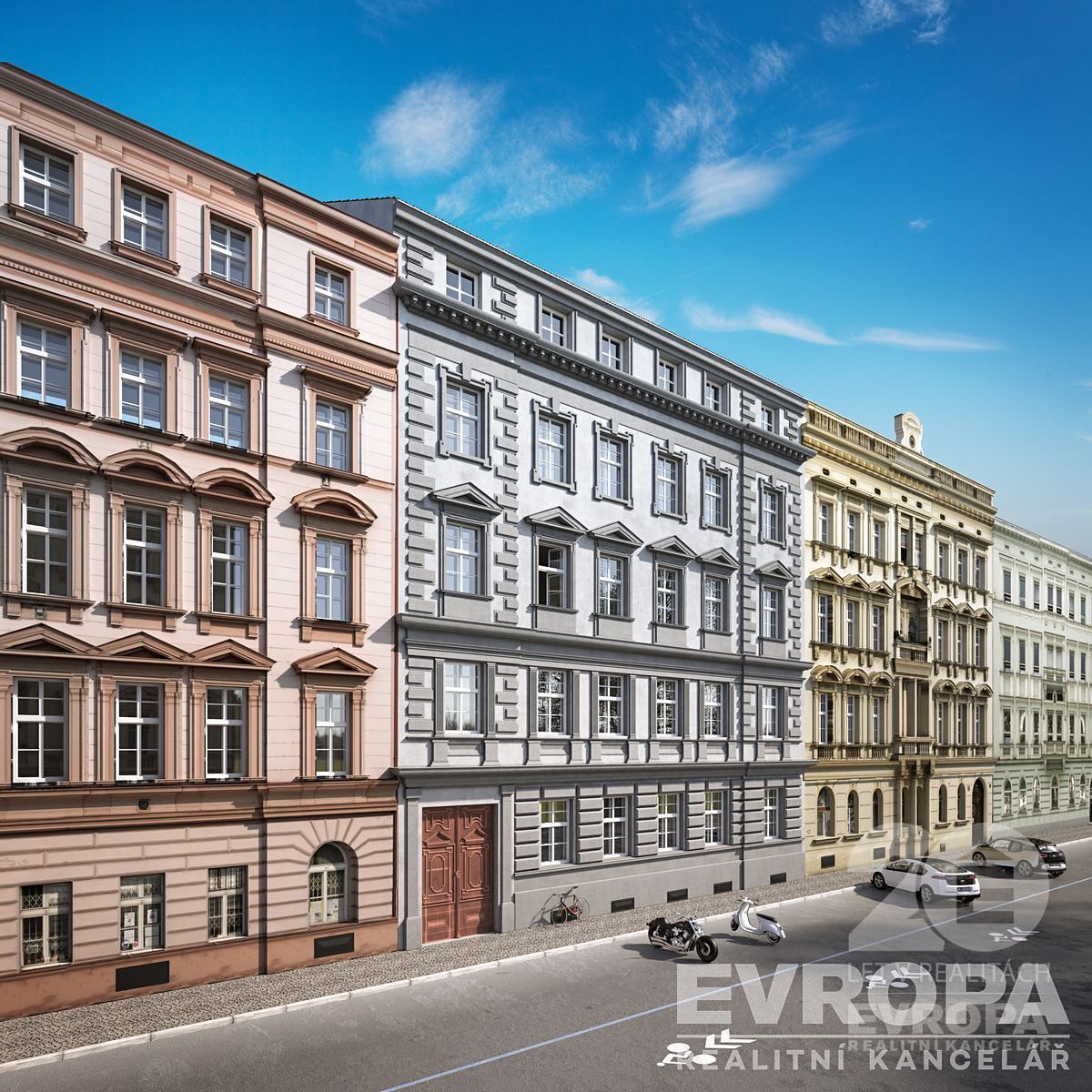Pronájem bytu 1+kk 32 m²