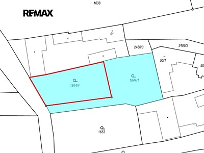 Prodej  stavebního pozemku 870 m²