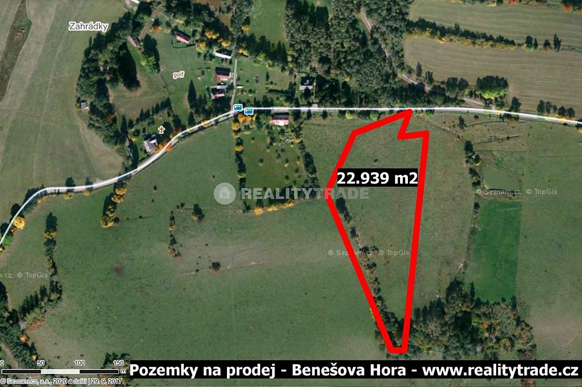 Prodej pole 22939 m²