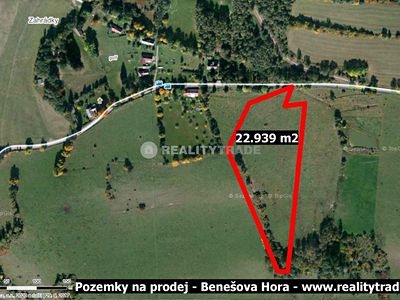 Prodej pole 22939 m²