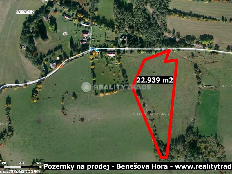 Prodej pole 22939 m², Vacov – náhled fotky 1