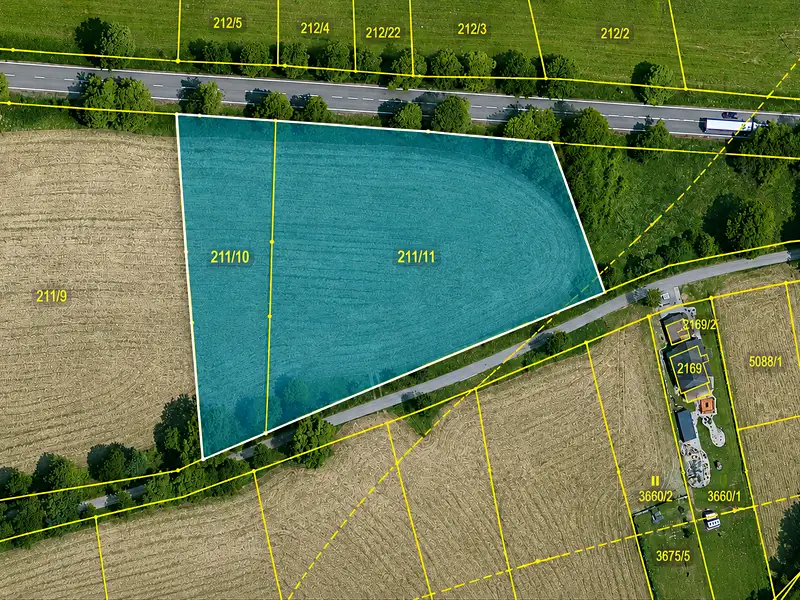 Prodej pozemku 8002 m², Volary – náhled fotky 1