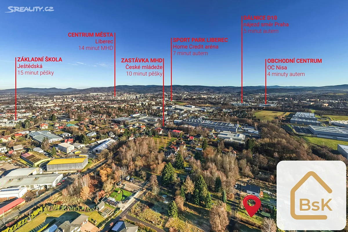 Prodej stavebního pozemku 897 m² – pohled 4