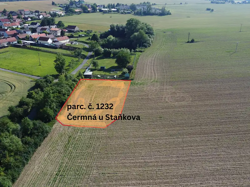 Prodej stavebního pozemku 2049 m², Čermná – náhled fotky 2